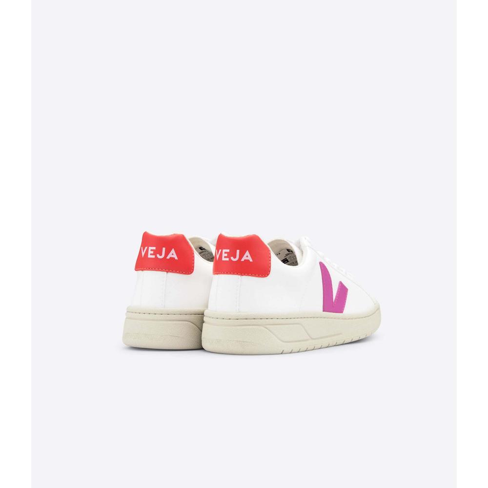 Veja URCA CWL Topanky Damske White/Red | SK 571FDN